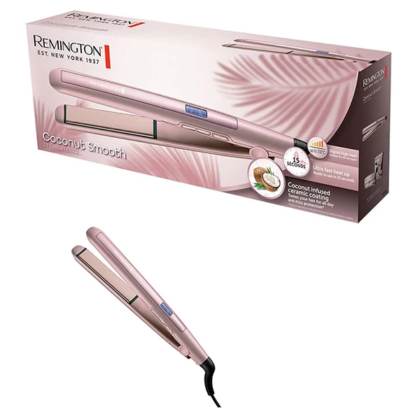 Promo ⌛ Remington S5901 Coconut Smooth - Fer ⋅ Fer à Lisser 🎉 3 Promo ⌛ Remington S5901 Coconut Smooth - Fer ⋅ Fer à Lisser 🎉 – Image 3